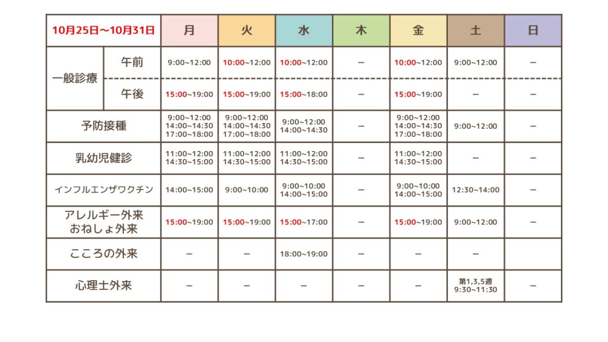 診療時間